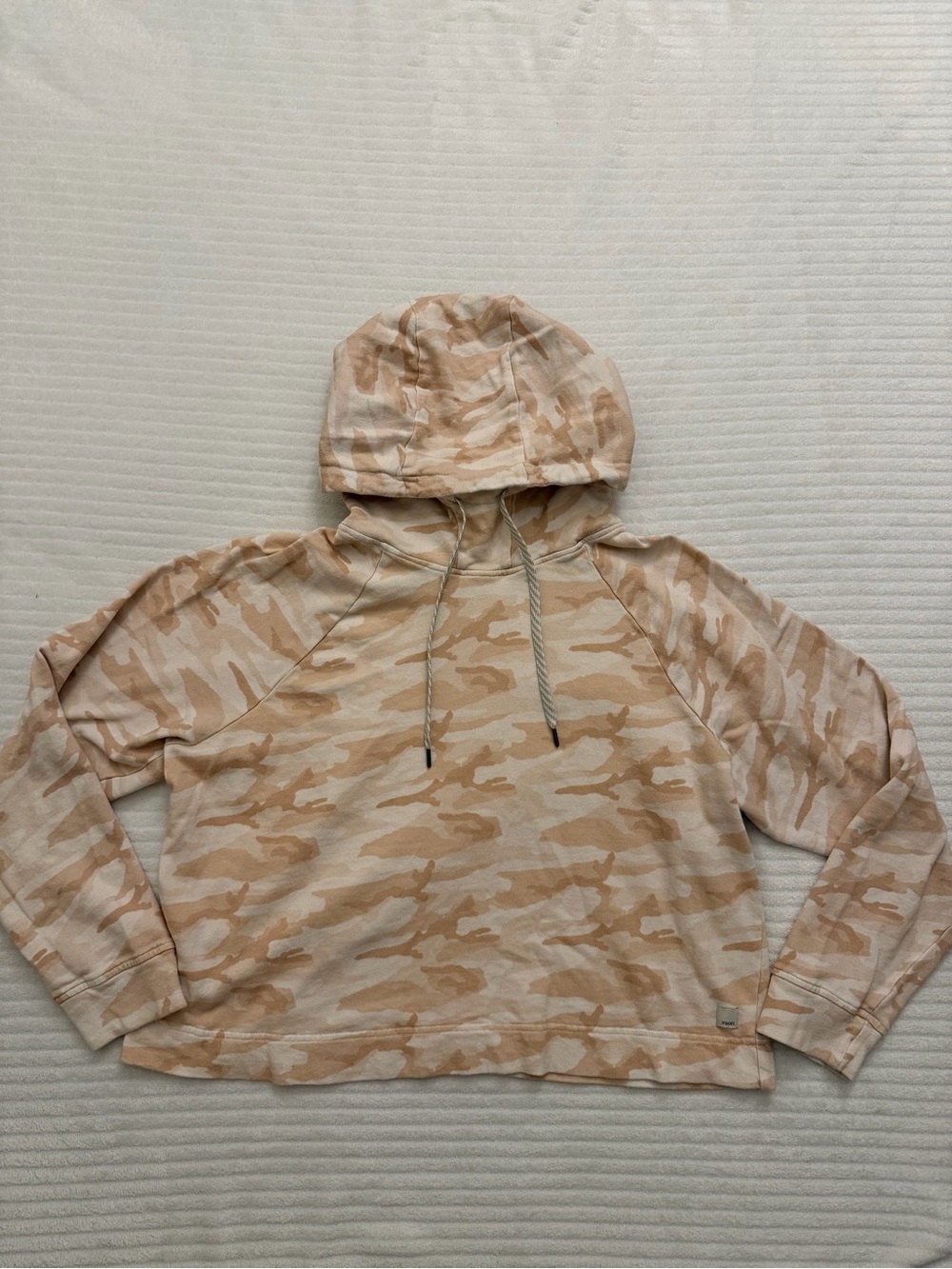 Vuori Tan & Cream Camo Hoodie